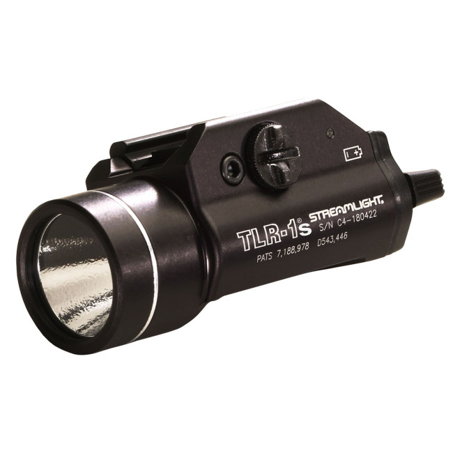 Tactische lamp TLR-1s met stroboscoop zwart - Streamlight