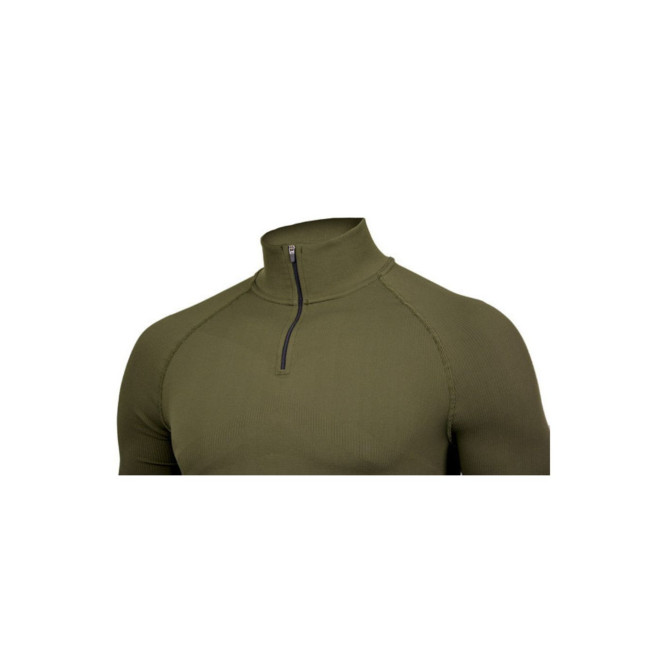 Sweatshirt met rits ALASKA Extreme line Groen OD - Summit Outdoor