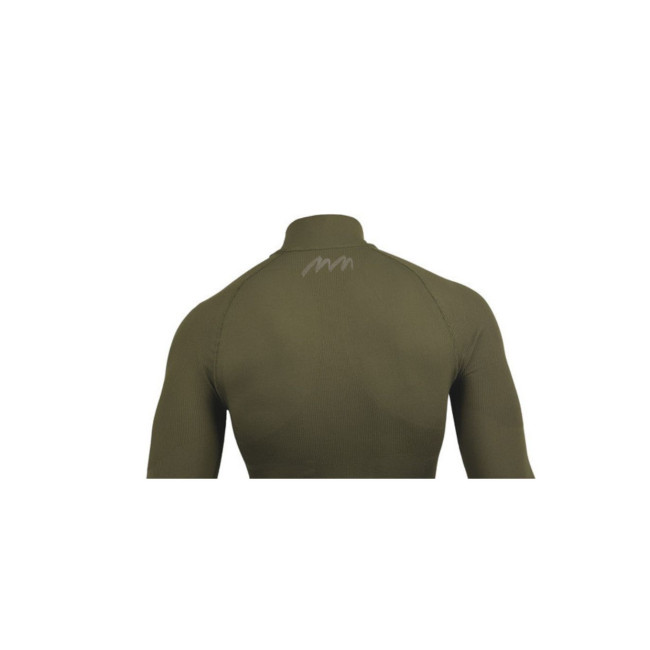 Sweat col zip ALASKA Extreme line Vert OD - Summit Outdoor