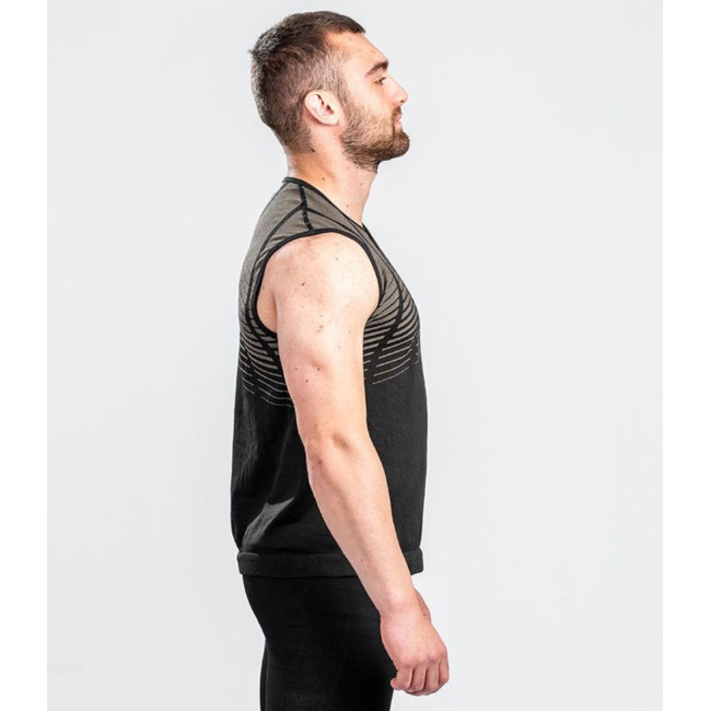 Ärmelloses T-Shirt EVO Active Line Schwarz Tan - Summit Outdoor