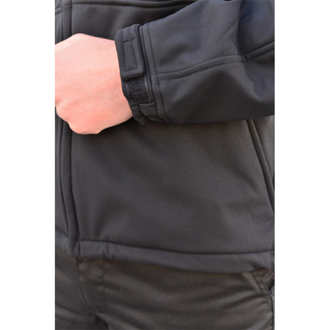 Bluza Softshell Bezpieczeństwo pasek szary - EK