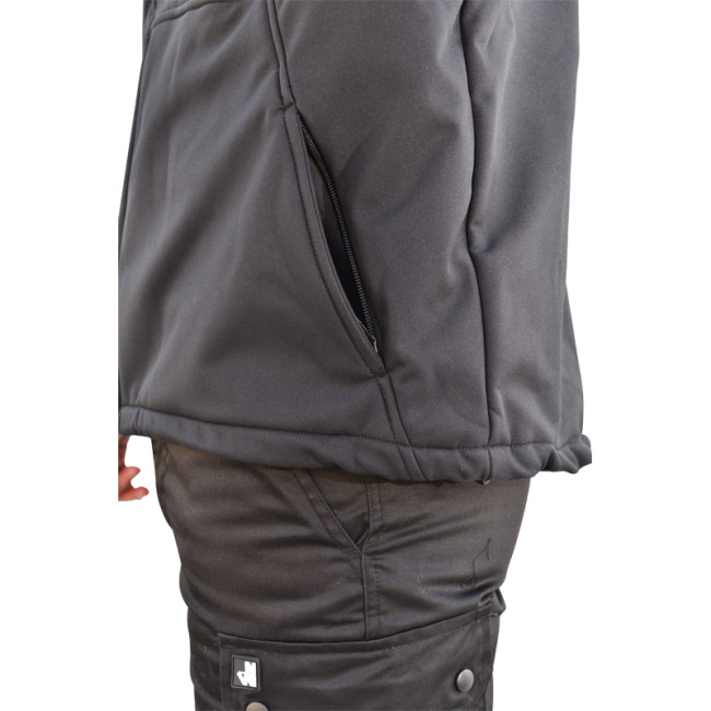 Softshell blouson Veiligheid grijze band - EK