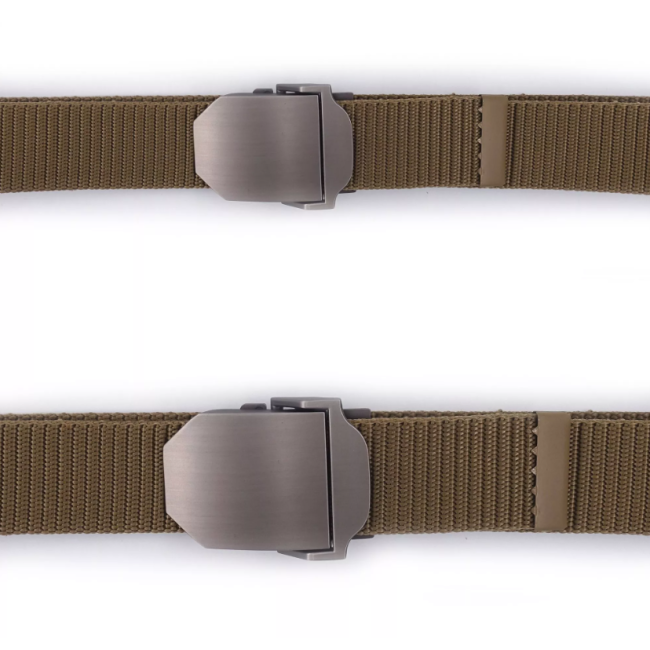 Ceinture sangle coyote boucle métal - Patrol Equipments