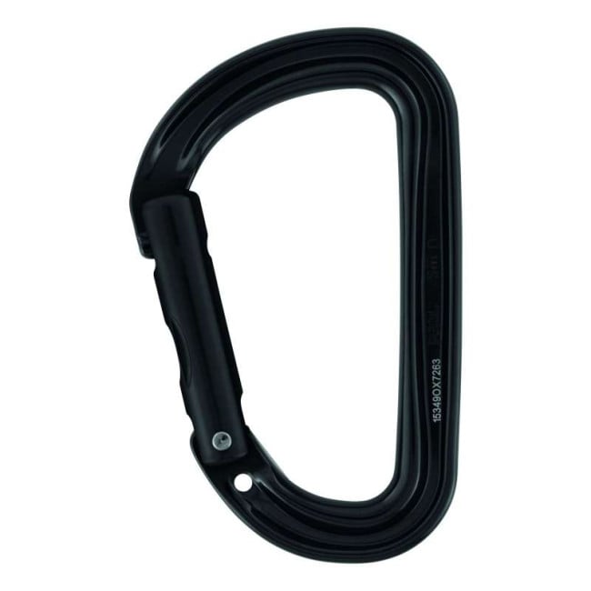 MOUSQUETON ASYMETRIQUE ULTRA-LEGER SM'D SANS VEROUILLAGE - PETZL