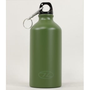 Aluminium fles 500ML Groen - Highlander