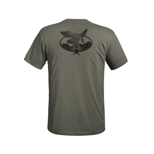 T-shirt Strong Bergtroepen olijfgroen - A10 Equipment