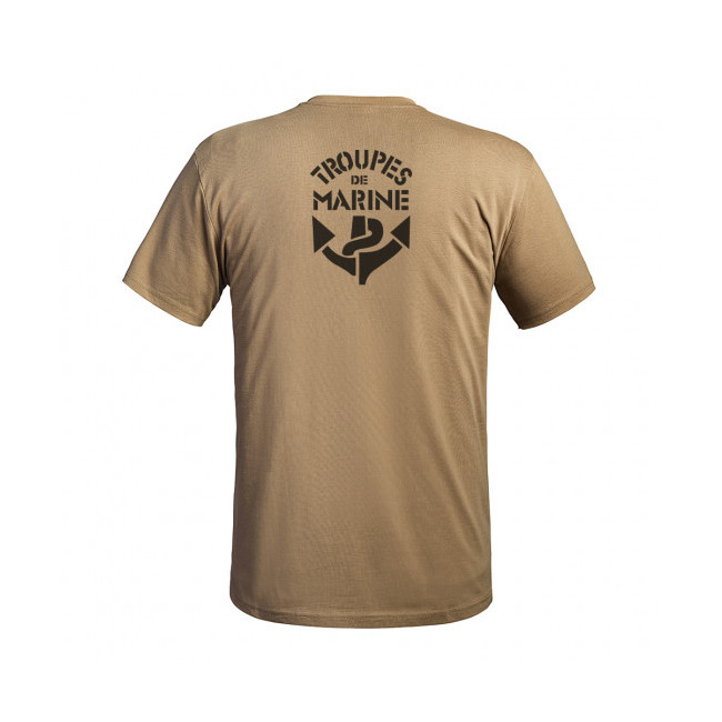 T-shirt Strong Wojska Morskie tan - A10 Equipment