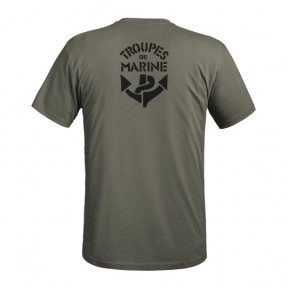 T-shirt Strong Wojska Morskie oliwkowy - A10 Equipment