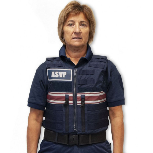 Gilet pare-balles IIIA Full Tactical ASVP Femme - Le Protecteur