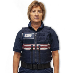 Gilet pare-balles IIIA Full Tactical ASVP Femme - Le Protecteur