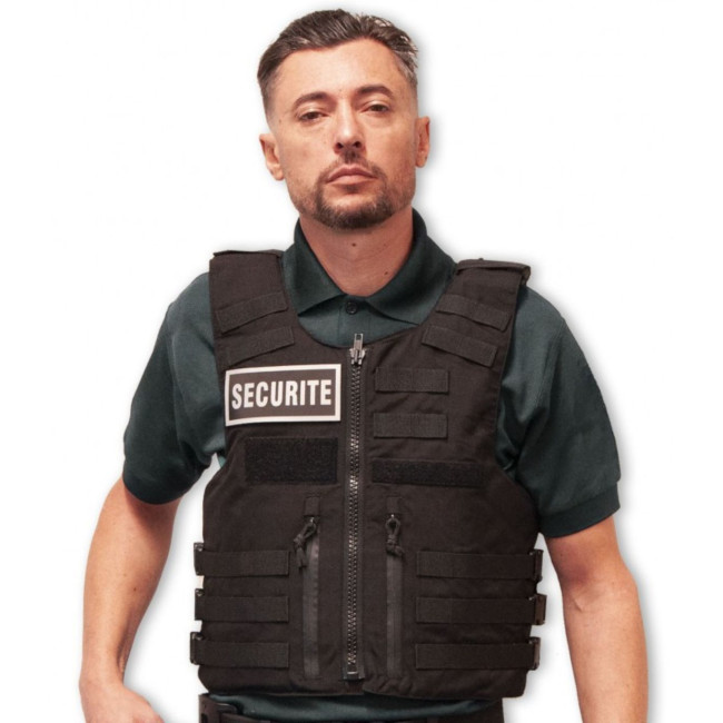 Gilet pare-balles Full Tactical IIIA Security homme - Le Protecteur