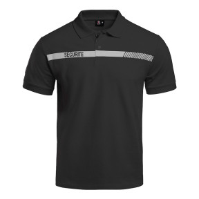 Sécu-One Sicherheits-Poloshirt schwarz - A10 Equipment