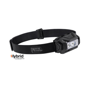 Latarka czołowa Hybrid Aria 2 (450 lumenów) - Czarna - Petzl