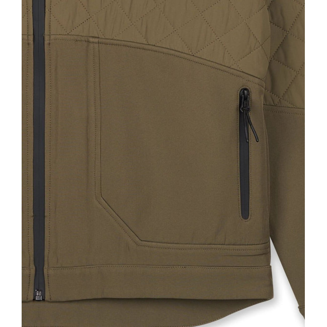 Softshell-Jacke STORM Bi-Material UNDERCOVER Khaki - GK Pro