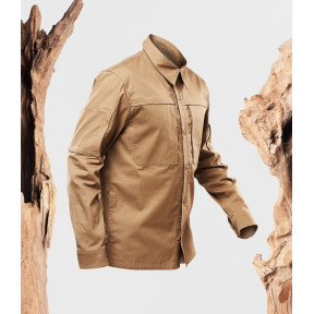 Overhemd SURVIVOR Ripstop Undercover Coyote - GK Pro