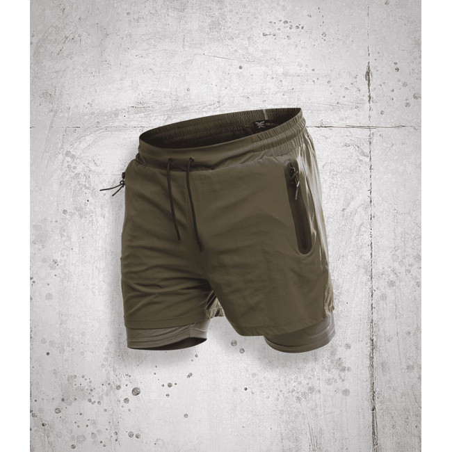 2-in-1 Sporthose UNDERCOVER Khaki - GK Pro