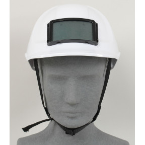 Kask wytrzymałościowy PB55 z białym uchwytem na identyfikator - Portwest