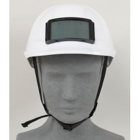 Casque endurance PB55 avec porte-badge blanc - Portwest