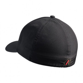Casquette Stretch Fit A10 noir logos vert olive / rouge - A10 Equipment